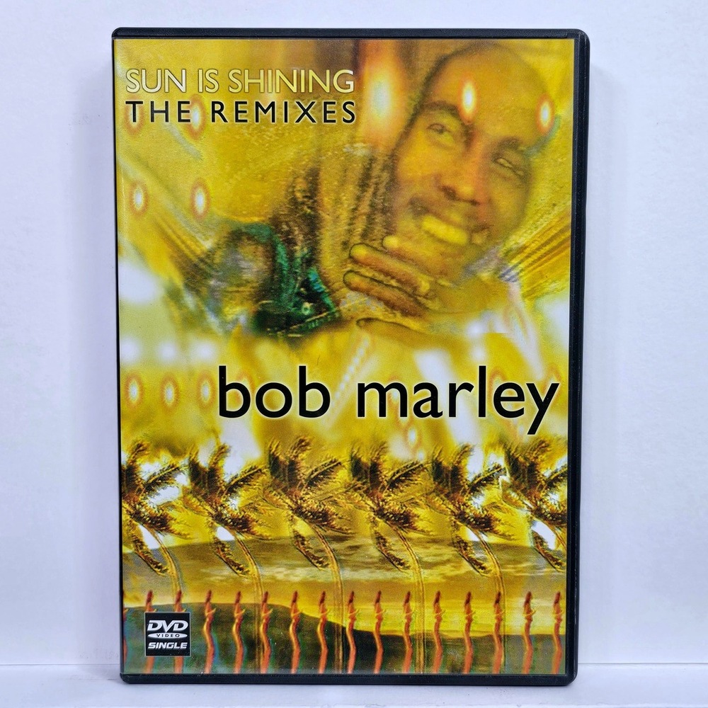 Bob Marley Sun‎ Is Shining The Remixes DVD Single Tuff Gong Reggae Music Video